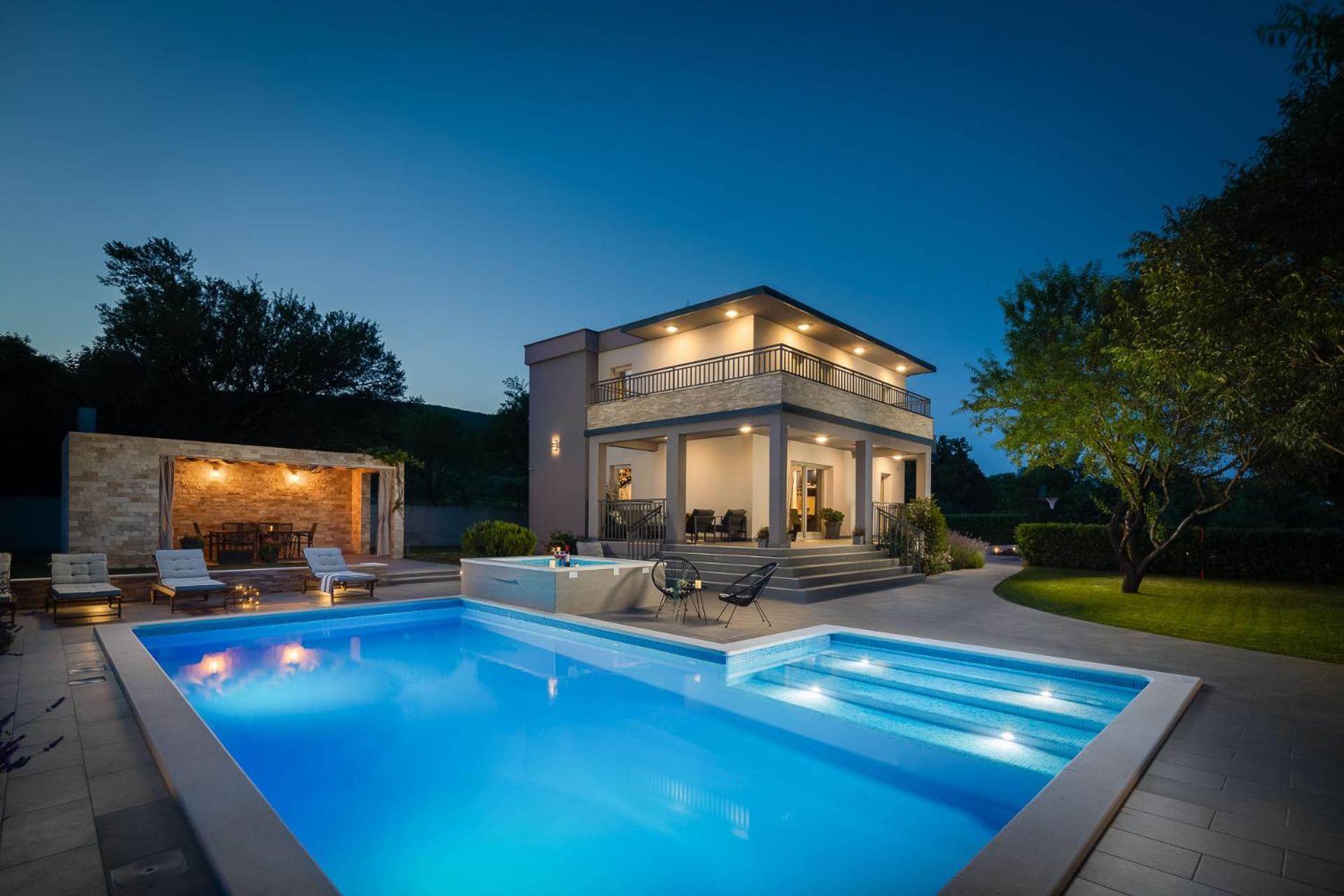 Villa Dali - Luxury Holiday House In Relaxing Area Sicane Buitenkant foto
