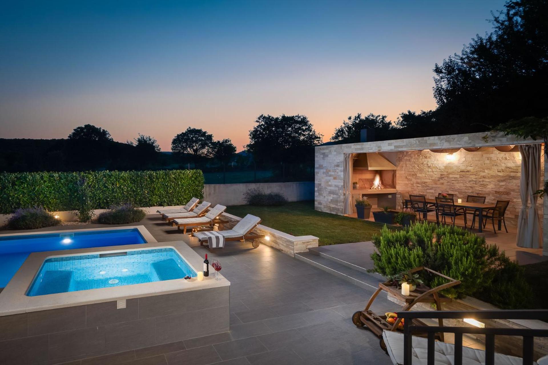 Villa Dali - Luxury Holiday House In Relaxing Area Sicane Buitenkant foto
